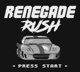 Renegade Rush (Homebrew) — Title screen